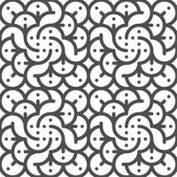 Abstract seamless geometric shape lines pattern vector