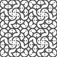 Abstract seamless geometric shape lines pattern vector