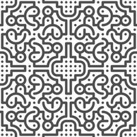 Abstract seamless geometric shape lines pattern vector