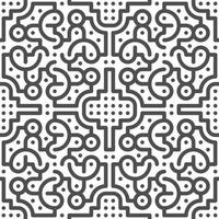 Abstract seamless geometric shape lines pattern vector