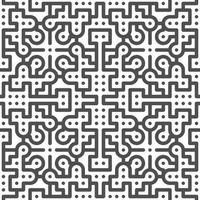 Abstract seamless geometric shape lines pattern vector