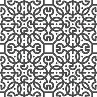 Abstract seamless geometric shape lines pattern vector