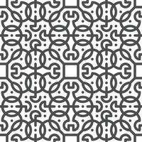 Abstract seamless geometric shape lines pattern vector