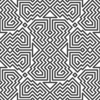 Abstract seamless geometric shape lines pattern vector