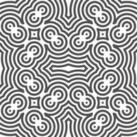 Abstract seamless geometric shape lines pattern vector