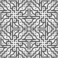 Abstract seamless geometric shape lines pattern vector