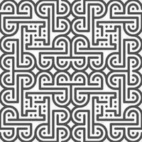 Abstract seamless geometric shape lines pattern vector