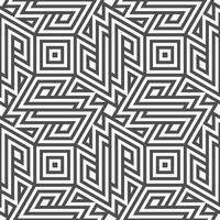 Abstract seamless geometric shape lines pattern vector