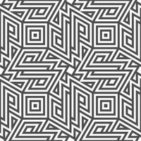 Abstract seamless geometric shape lines pattern vector