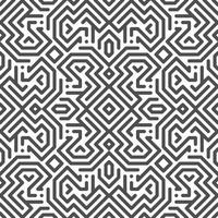 Abstract seamless geometric shape lines pattern vector