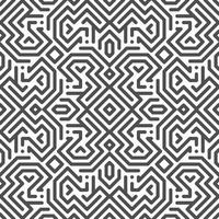 Abstract seamless geometric shape lines pattern vector