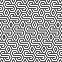 Abstract seamless geometric shape lines pattern vector