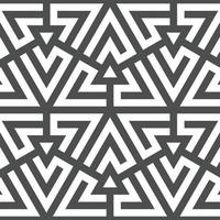 Abstract seamless geometric shape lines pattern vector