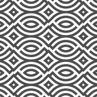 Abstract seamless geometric shape lines pattern vector