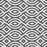 Abstract seamless geometric shape lines pattern vector