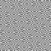 Abstract seamless geometric shape lines pattern vector