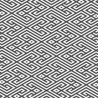 Abstract seamless geometric shape lines pattern vector