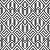 Abstract seamless geometric shape lines pattern vector
