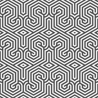 Abstract seamless geometric shape lines pattern vector