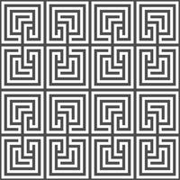 Abstract seamless geometric shape lines pattern vector