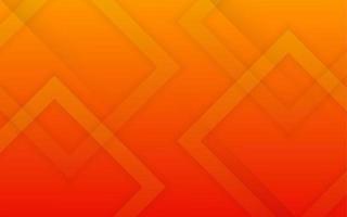 Abstract orange background with geometric creative and minimal gradient concepts vector