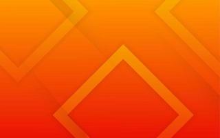 Abstract orange background with geometric creative and minimal gradient concepts vector