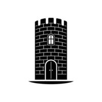 vector de icono de castillo. Ilustración de vector de icono de castillo