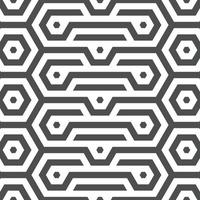 Abstract seamless geometric shape lines pattern vector