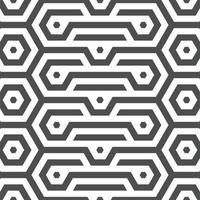 Abstract seamless geometric shape lines pattern vector