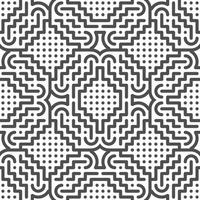 Abstract seamless geometric shape lines pattern vector