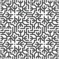 Abstract seamless geometric shape lines pattern vector