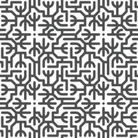 Abstract seamless geometric shape lines pattern vector