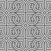 Abstract seamless geometric shape lines pattern vector