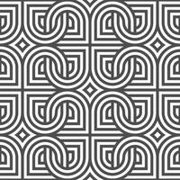 Abstract seamless geometric shape lines pattern vector