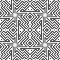 Abstract seamless geometric shape lines pattern vector