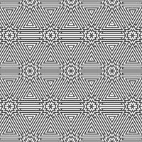 Abstract seamless geometric shape lines pattern vector