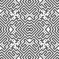 Abstract seamless geometric shape lines pattern vector