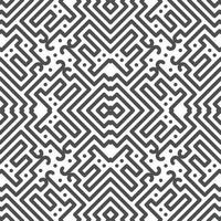 Abstract seamless geometric shape lines pattern vector