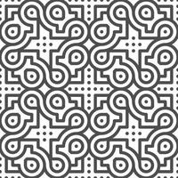 Abstract seamless geometric shape lines pattern vector