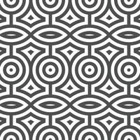 Abstract seamless geometric shape lines pattern vector