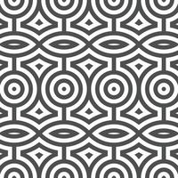 Abstract seamless geometric shape lines pattern vector