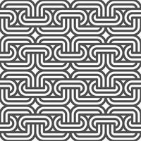Abstract seamless geometric shape lines pattern vector