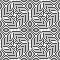 Abstract seamless geometric shape lines pattern vector