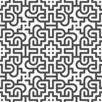Abstract seamless geometric shape lines pattern vector