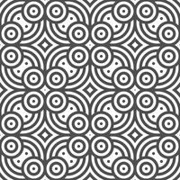 Abstract seamless geometric shape lines pattern vector
