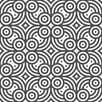 Abstract seamless geometric shape lines pattern vector