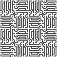 Abstract seamless geometric shape lines pattern vector