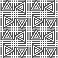 Abstract seamless geometric shape lines pattern vector