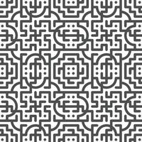 Abstract seamless geometric shape lines pattern vector