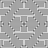 Abstract seamless geometric shape lines pattern vector